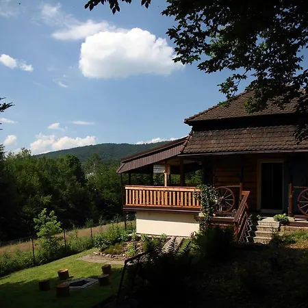 Rudera U Sióstr Drewniany Dom wakacyjny Stroza (Myslenice)